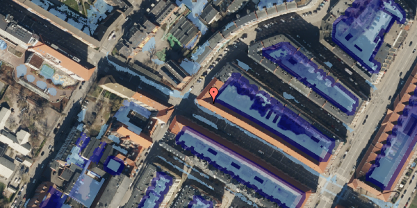 Ekstrem regn på Mimersgade 18, 1. th, 2200 København N