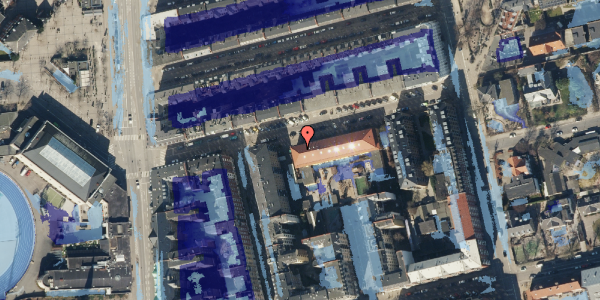 Ekstrem regn på Nøjsomhedsvej 8, 2. , 2100 København Ø