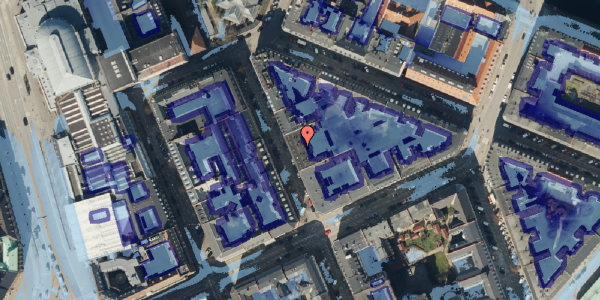 Ekstrem regn på Peder Skrams Gade 7, 3. th, 1054 København K