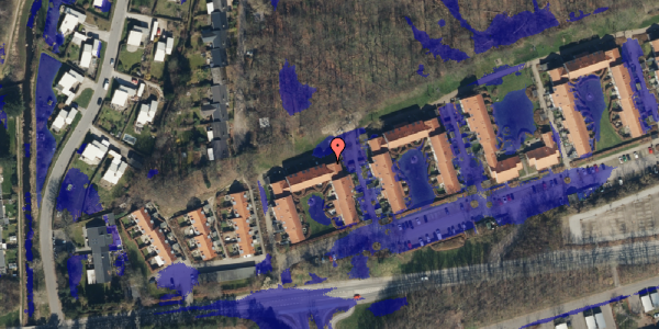 Ekstrem regn på Skovkanten 344, 2970 Hørsholm
