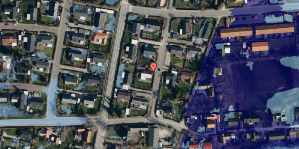 Ekstrem regn på Maglehøjvej 7, 3650 Ølstykke