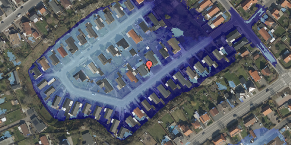 Ekstrem regn på Thyras Allé 7, 5250 Odense SV