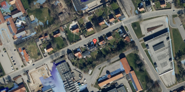 Ekstrem regn på Dronningborg Boulevard 28, 8930 Randers NØ