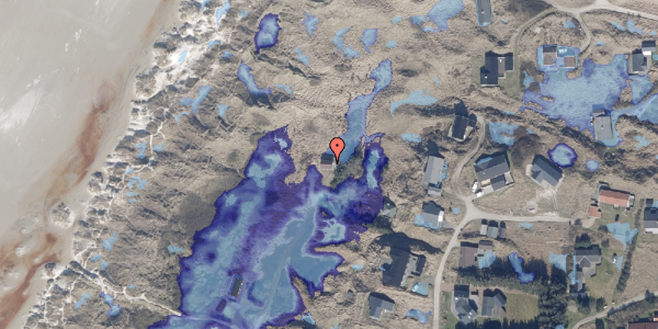 Ekstrem regn på Lonesvej 9, 9480 Løkken