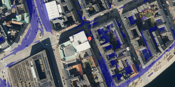 Ekstrem regn på Tordenskjoldsgade 22, 1. , 1055 København K