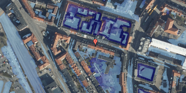 Ekstrem regn på Danmarksgade 10, 9000 Aalborg