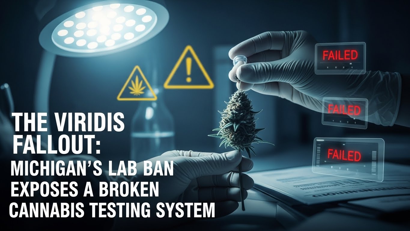 Image for The Viridis Fallout: Michigan’s Lab Ban Exposes a Broken Cannabis Testing System Nationwide
