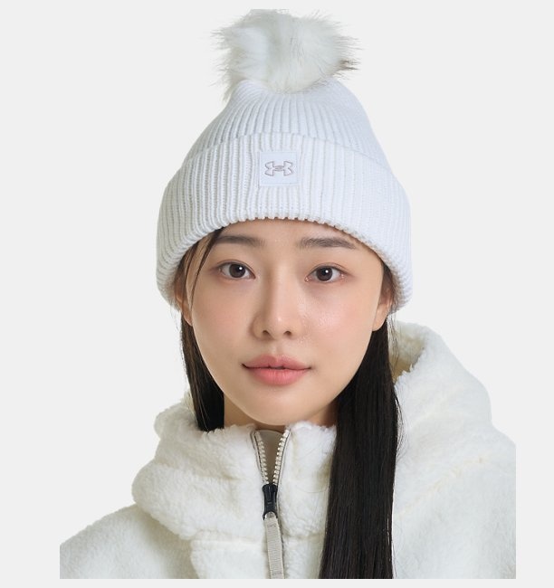 Kadın ColdGear® Infrared Halftime Ribbed Pom Bere