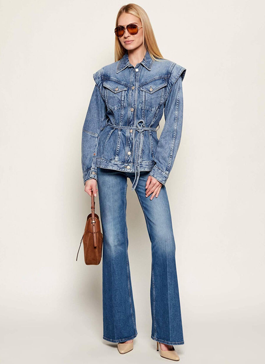 Mavi Kadın Lyocell Karışımlı Denim Ceket