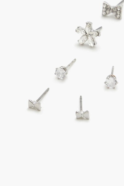 Rhinestone Küpe Seti