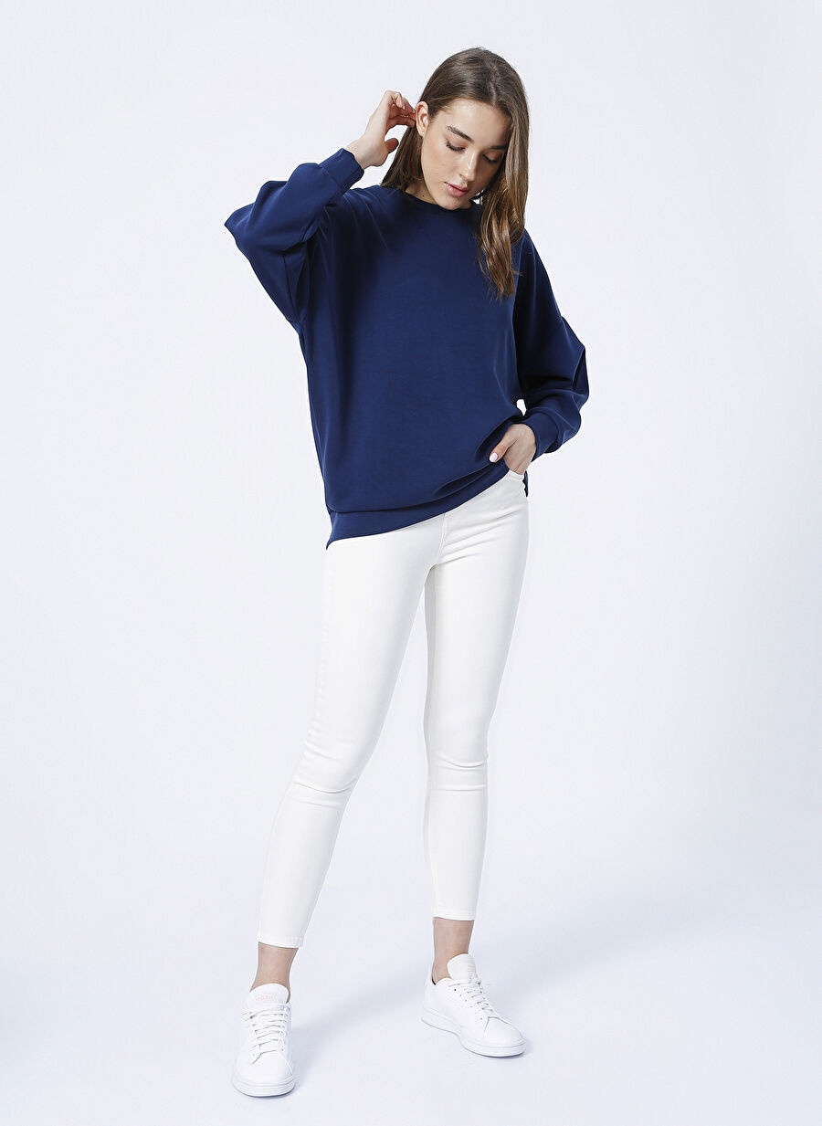 Mavi Kadın Modal Karışımlı Sweatshirt -
