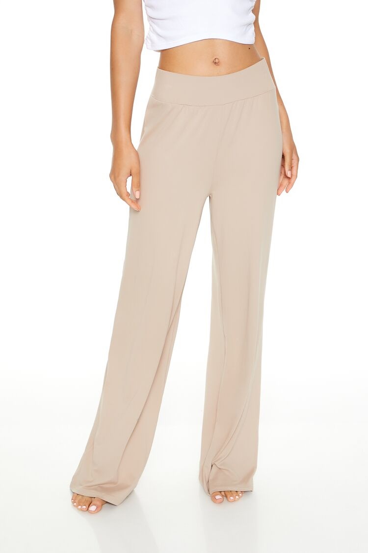 Wide-Leg Pijama Altı