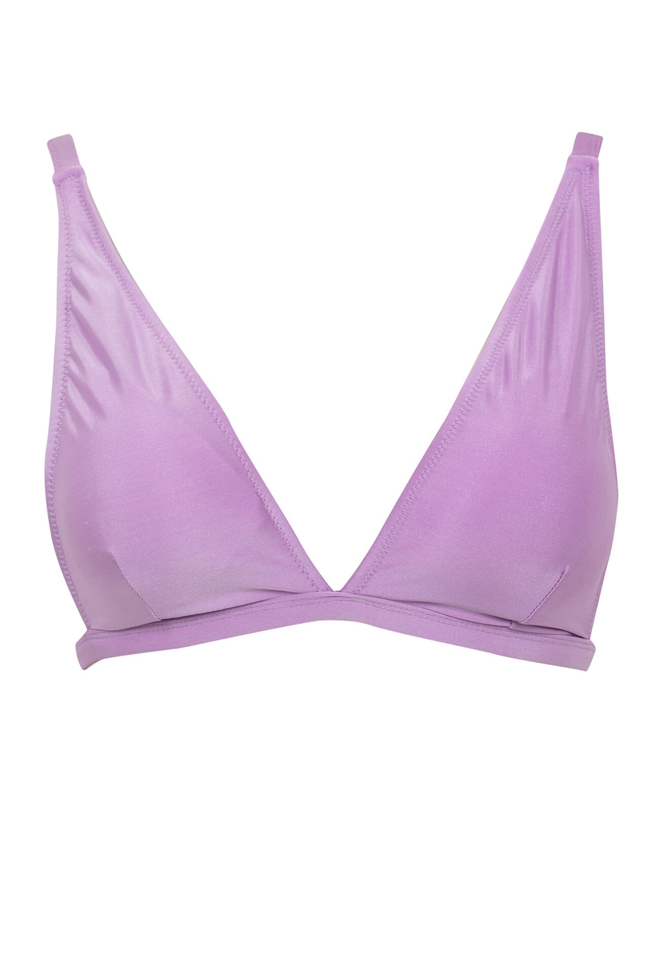 DeFacto Kadın Fall in Love Regular Fit Bikini Üstü, Mor