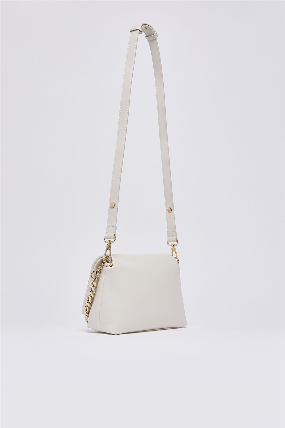 Liu Jo Ecs Crossbody Kadın Mini Omuz Çantası Krem