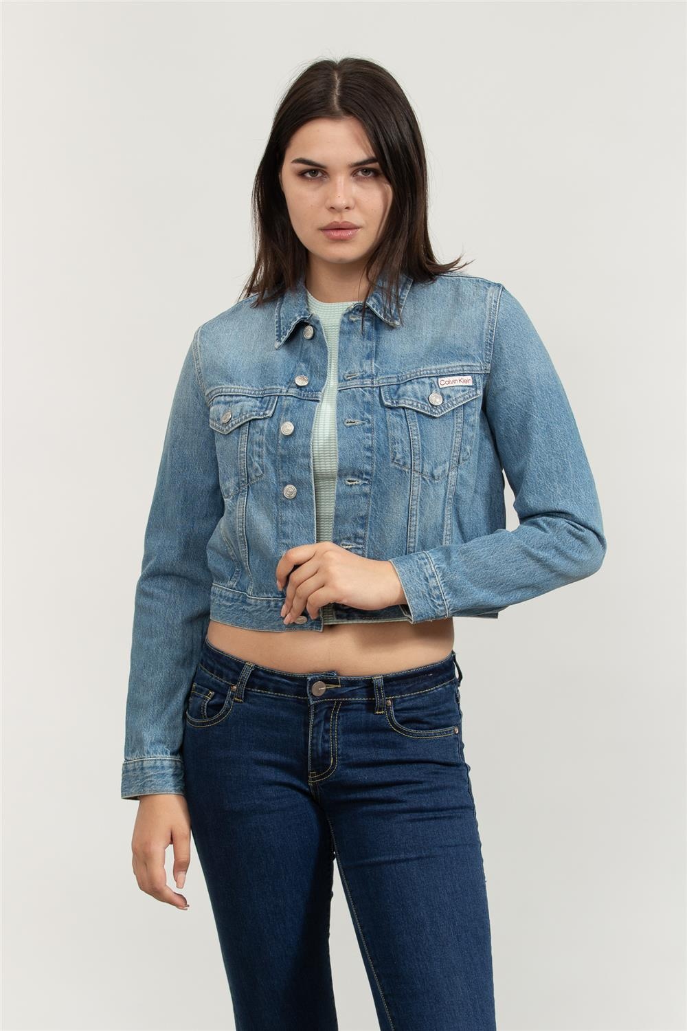 Calvin Klein Kadın Mont - Lacivert