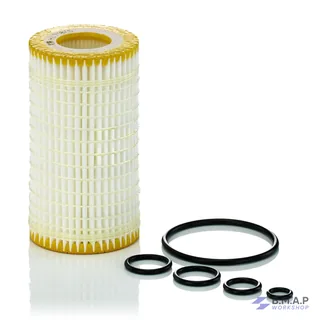 Lọc nhớt động cơ Mercedes-Benz - MANN-FILTER HU 718/5 x