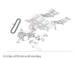 O-RING seal bơm nhớt M274