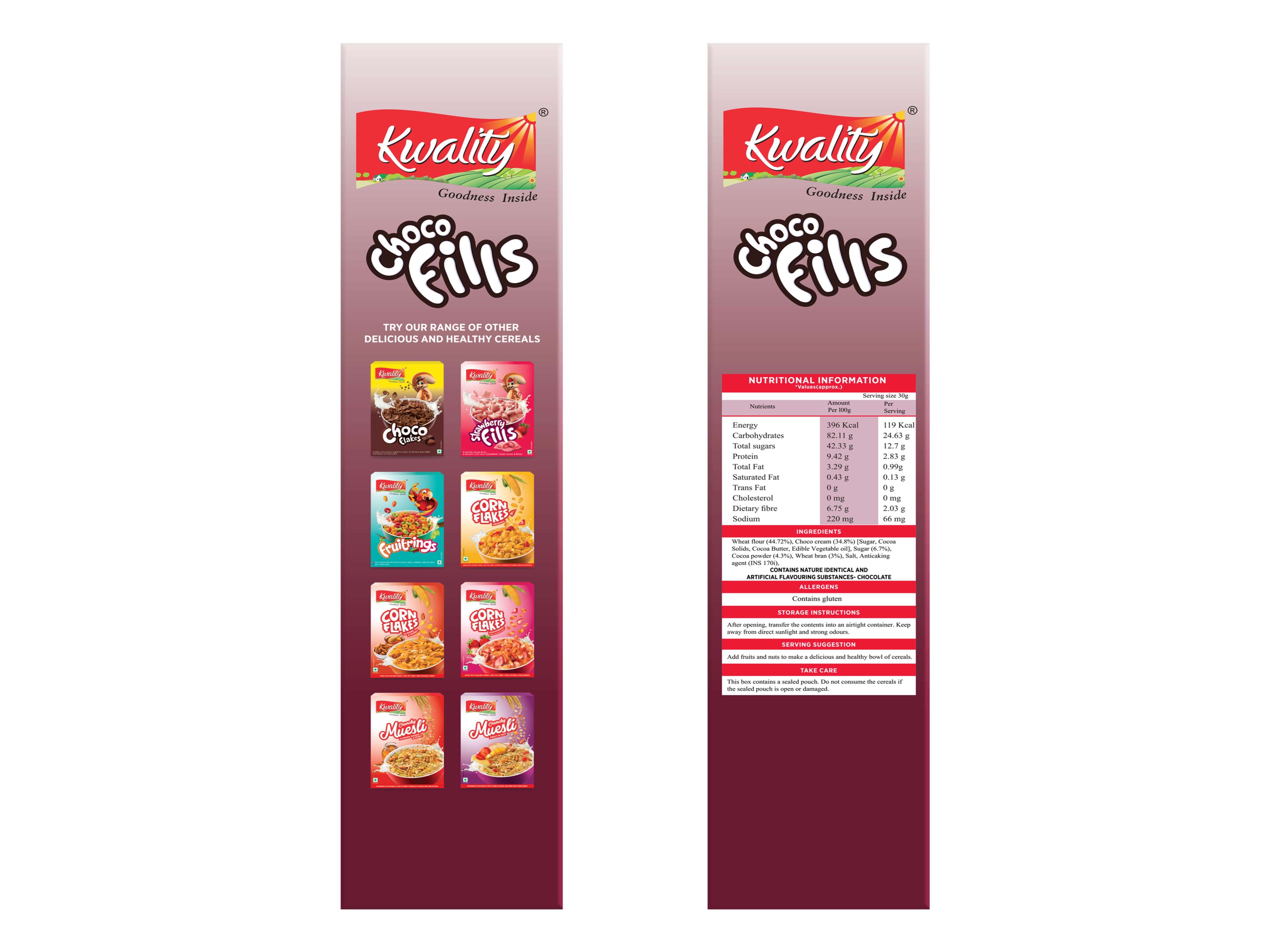 Kwality Choco Fills Box (250 g)