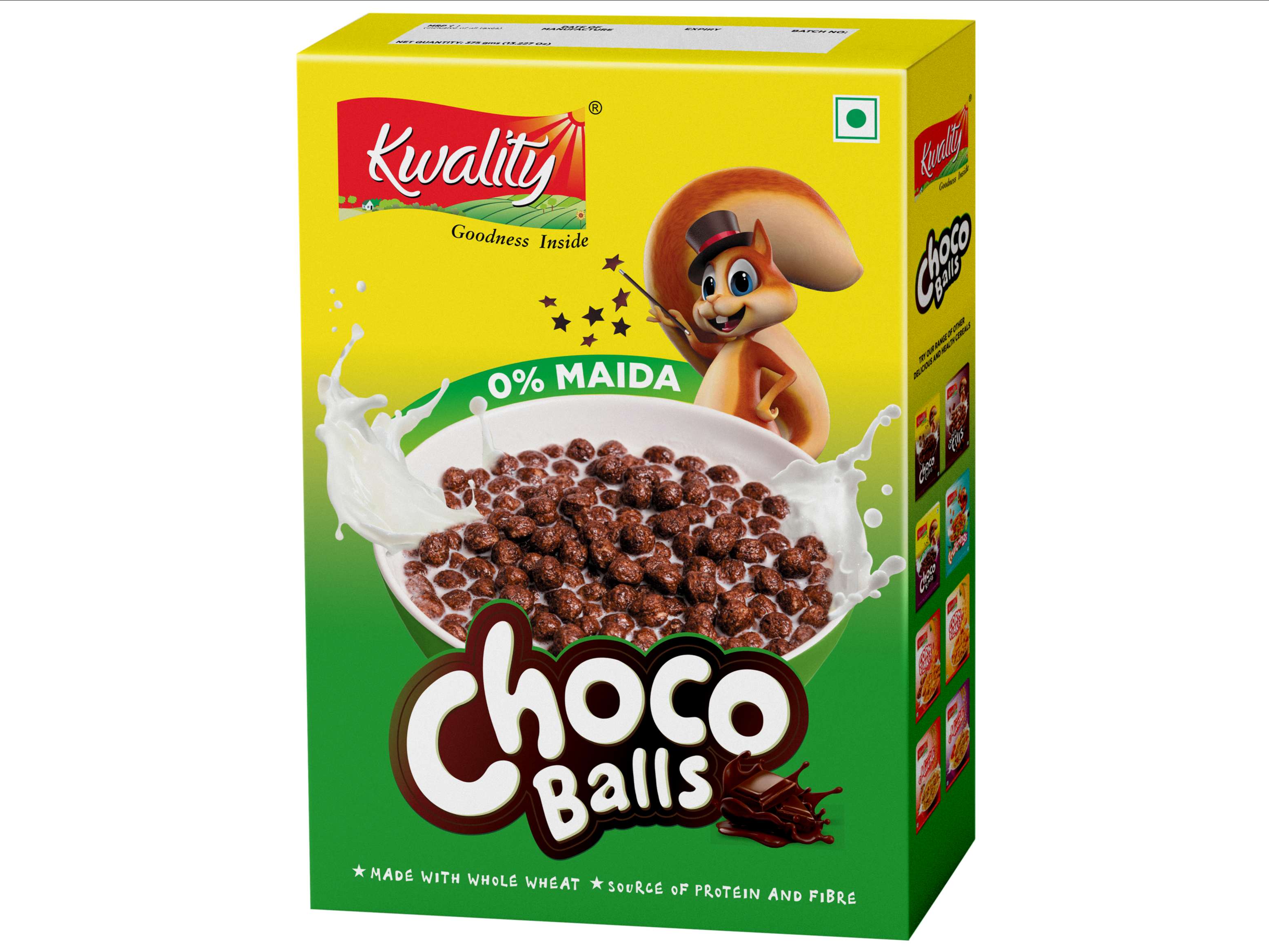Kwality Choco Balls Box (375 g) 