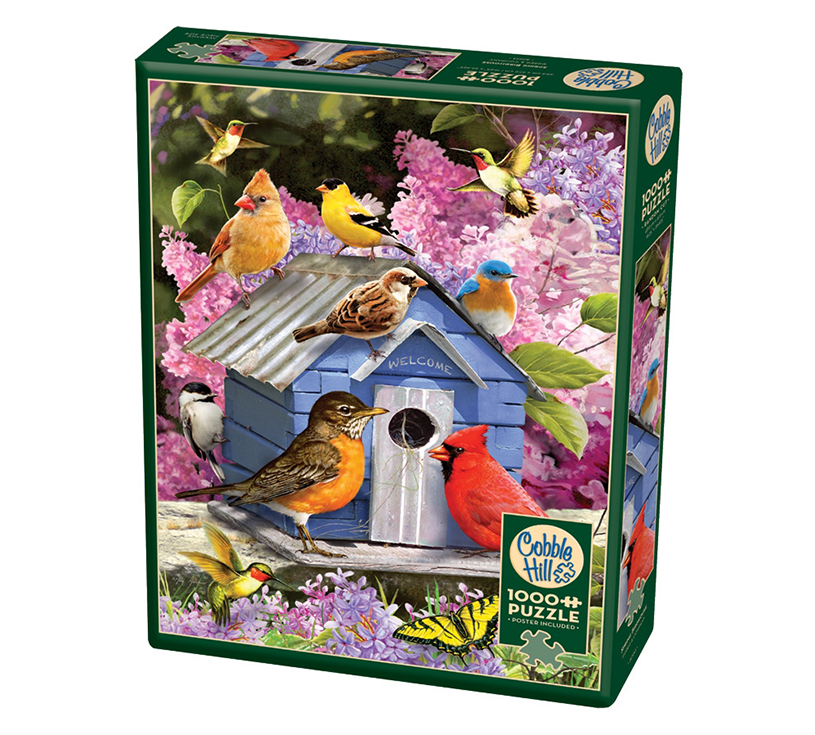Puzzle 1000: Spring Birdhouse Profile Image