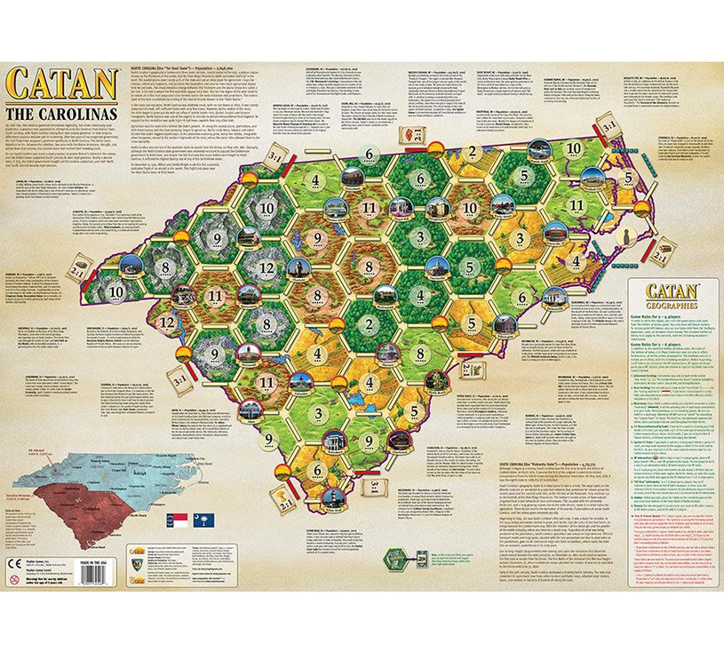 Catan Geographies: The Carolinas Profile Image