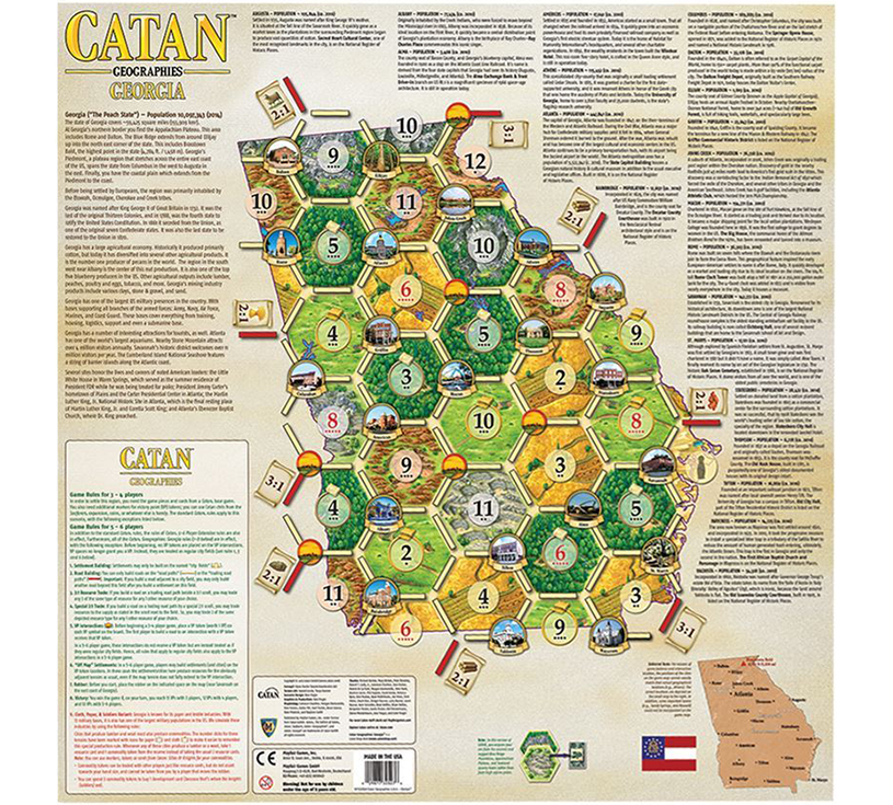 Catan Geographies: Georgia Profile Image