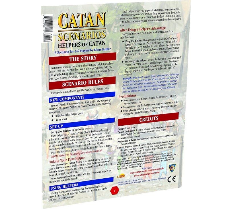 Catan Scenarios: Helpers of Catan Profile Image