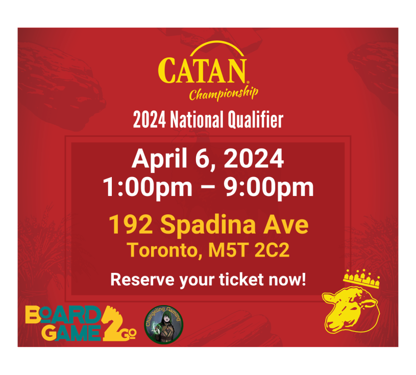 Catan Tournament Ticket: 2024 National Qualifier Profile Image