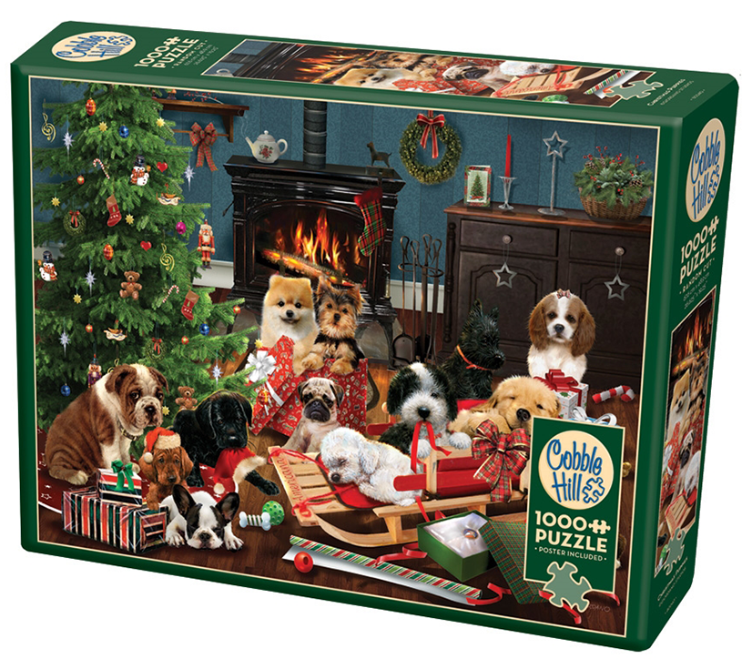 Puzzle 500: Christmas Puppies Profile Image