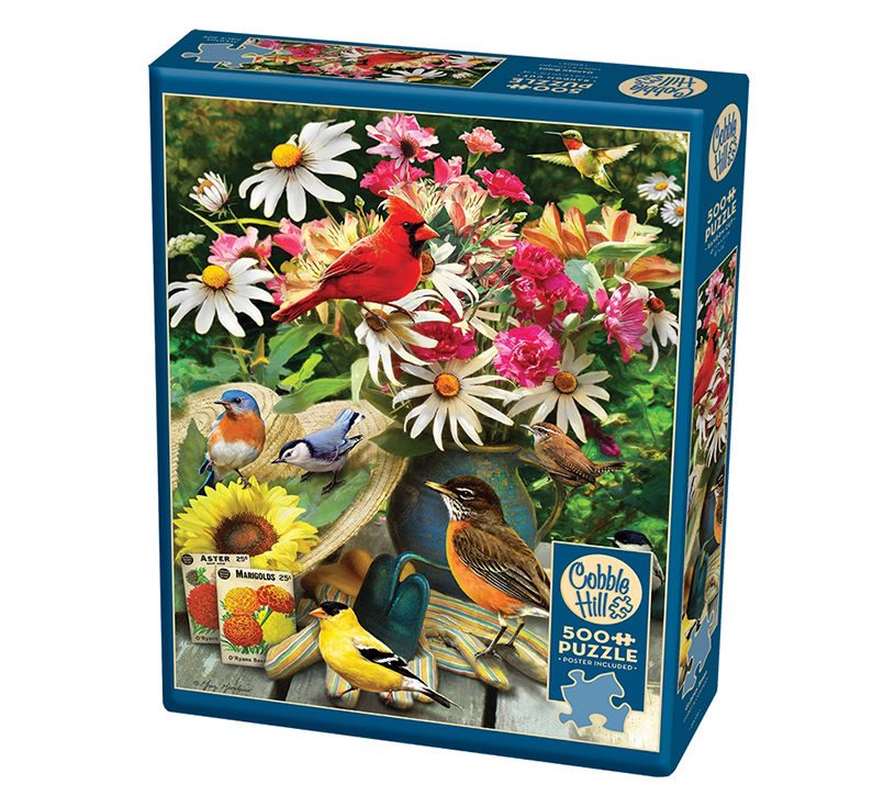 Puzzle 500: Garden Birds Profile Image