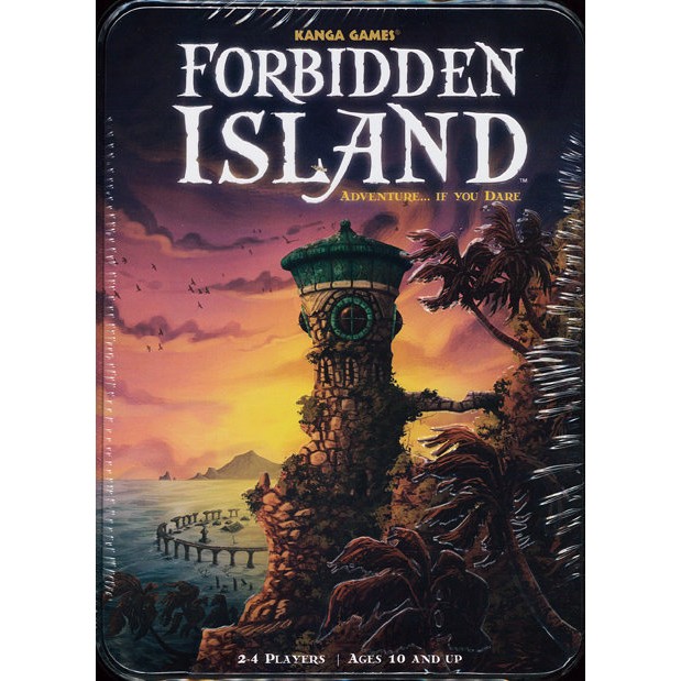 【桌遊老爹】💥現貨24H💥 原價720 禁制之島 禁忌之島 合作 Forbidden Island