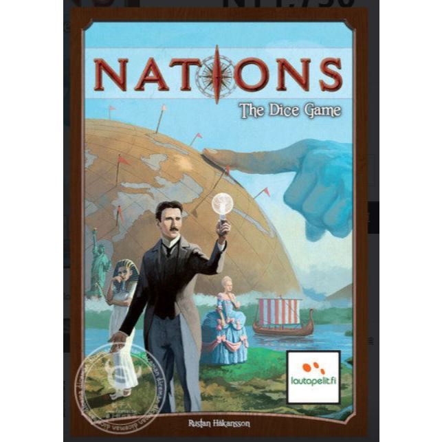 【桌遊老爹】Nations: The Dice Game 國家：骰子遊戲