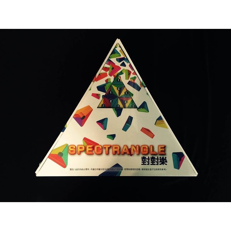 【桌遊老爹】SPECTRANGLE 對對樂