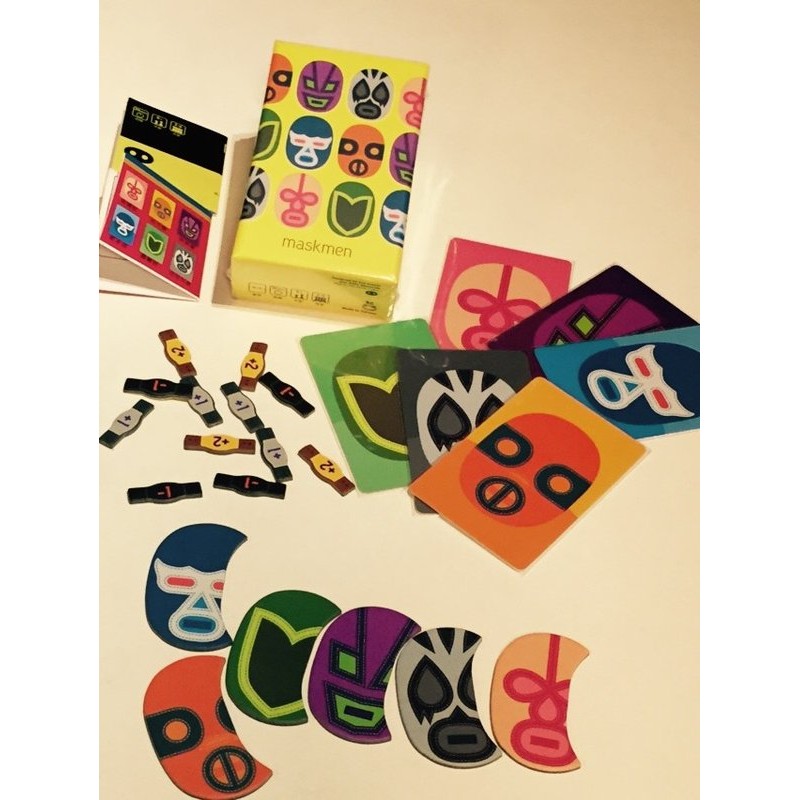 【桌遊老爹】💥現貨24H出💥 原價550 Maskman瘋狂假面聯盟 派對 大老二 oink games