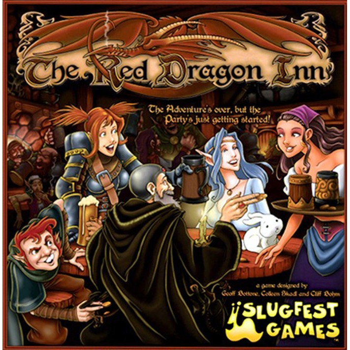 【桌遊老爹】Red Dragon Inn 紅龍酒店