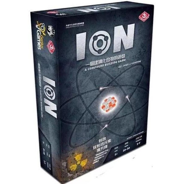 【桌遊老爹】原價450 ION 一個建構化合物的遊戲