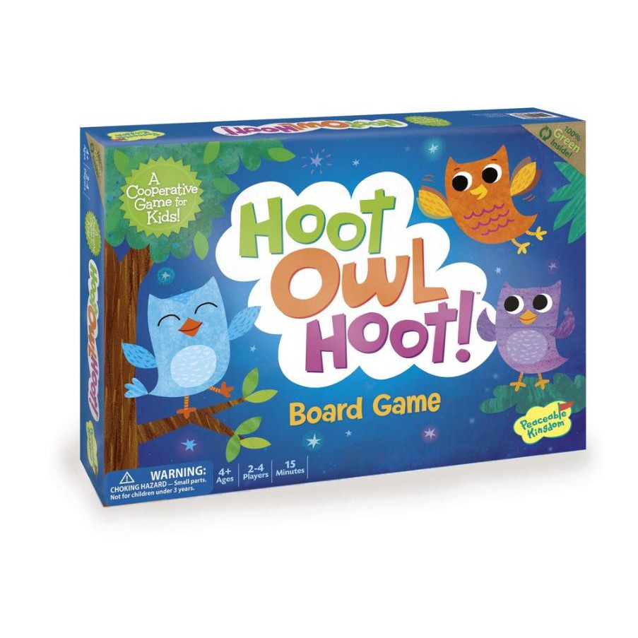 【桌遊老爹】💥經典暢銷💥原價590 小小貓頭鷹要回家 Hoot Owl hoot 環保包裝 正版繁中