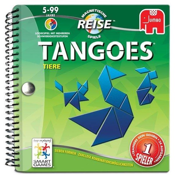 【桌遊老爹】原價450 七巧板動物篇-魔磁隨身遊戲