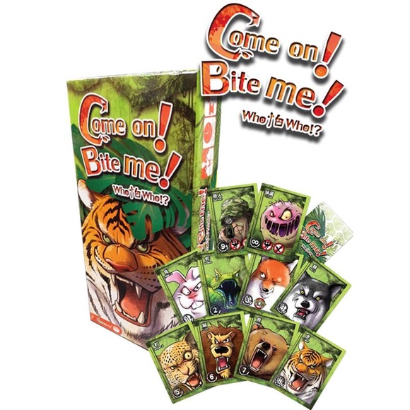 【桌遊老爹】原價250 who怕who 你咬我阿  Come on Bite me