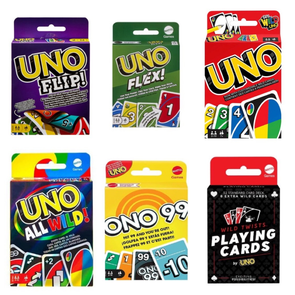 【桌遊老爹】UNO全系列 UNO 親子 兒童 派對 聚會 馬力歐 迪士尼 創世神 實體