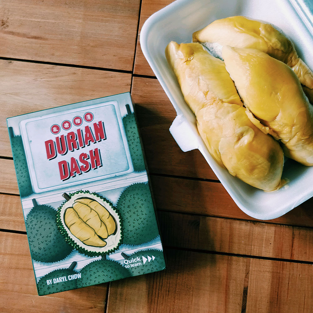 【桌遊老爹】亂搶榴槤 Durian Dash 英文版 附中文說明書
