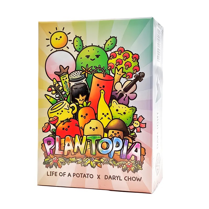 【桌遊老爹】植物天堂 plantopia 英文版 附中文說明書