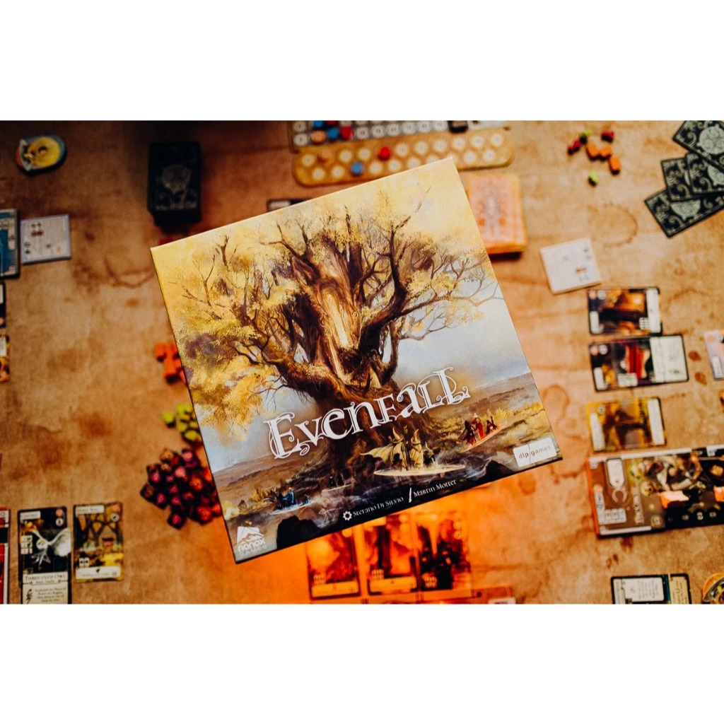 【桌遊老爹】薄暮新生 Evenfall 可單人 手牌管理 引擎構築