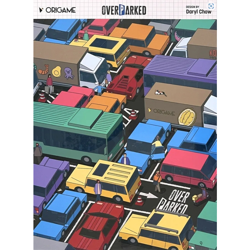 【桌遊老爹】超擠停車場 OVERPARKED