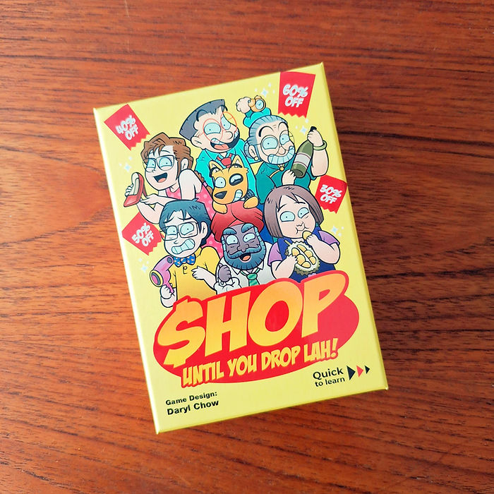 【桌遊老爹】Shop Until You Drop Lah!瞎拚袋禍日