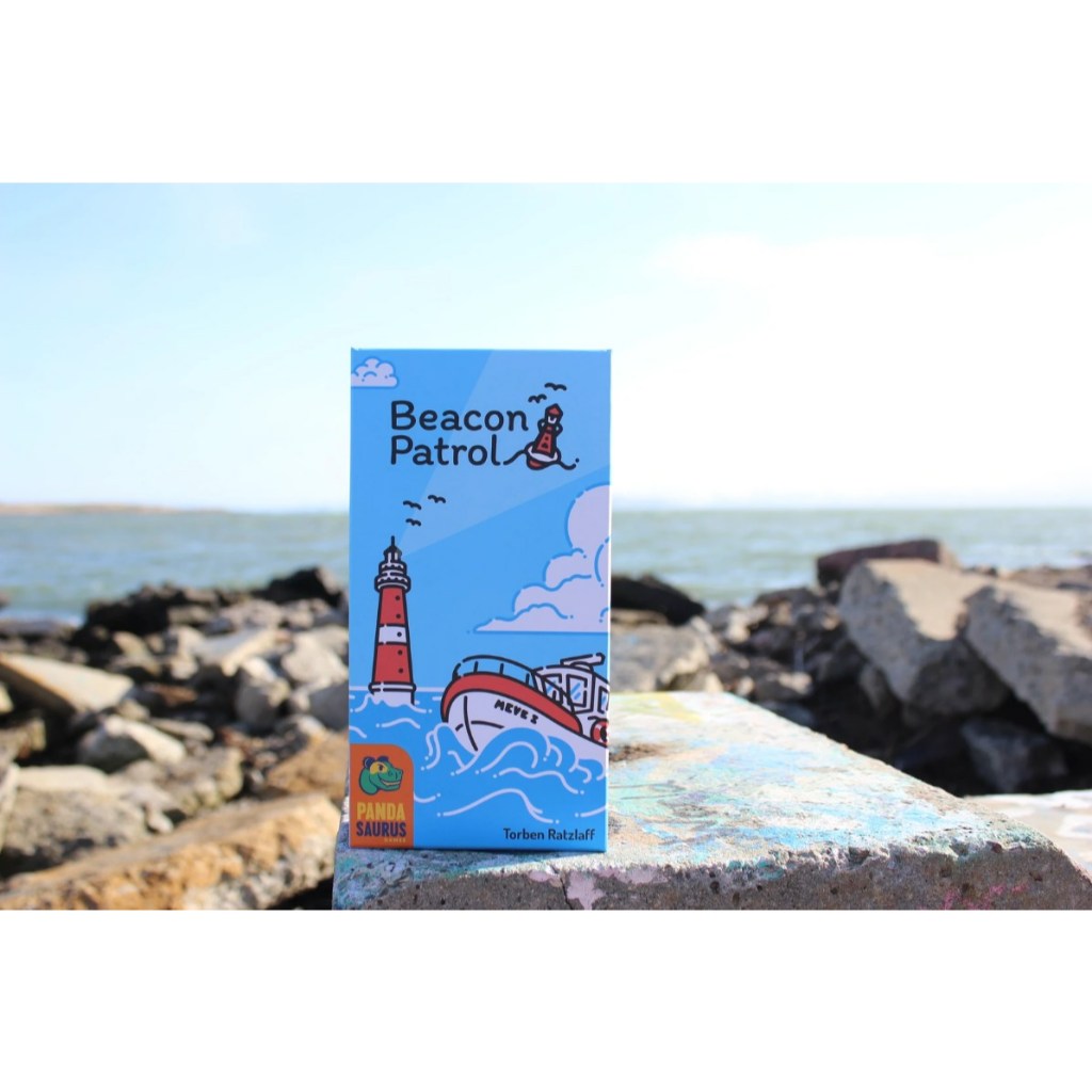 【桌遊老爹】(送牌套)燈塔巡航 Beacon Patrol /燈塔巡航: 船與海岸擴充繁體中文版 小品 桌遊