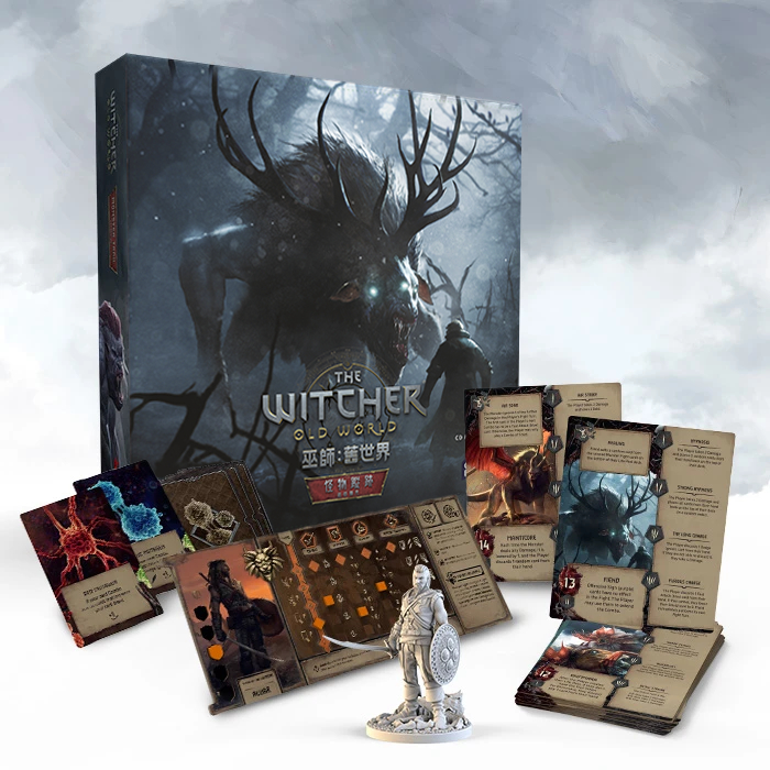 【桌遊老爹】巫師:舊世界 怪物蹤跡擴充