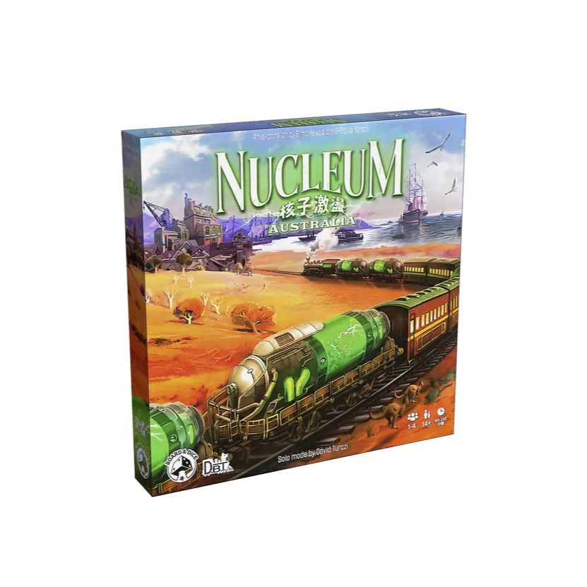 【桌遊老爹】核子激盪 澳大利亞擴充
