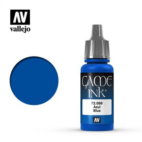 【桌遊老爹】Acrylicos Vallejo - 藍色墨水 Blue Ink -72088