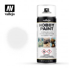 【桌遊老爹】Acrylicos Vallejo - 白色底漆噴罐 White Primer - 28010